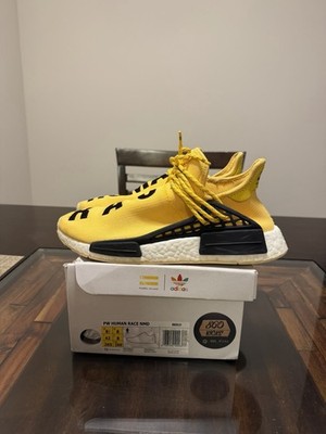 Size 8.5 Adidas NMD Human Race Yellow Pharrell Williams HU
