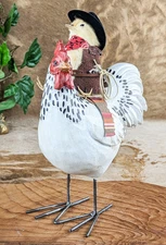 Real Cowboy Chick Taxidermy Oddities Curiosities Chicken Decor Collectible gift