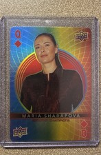 2022 Upper Deck Goodwin Champions - Playing Cards Maria Sharapova #QUEEN-DIAMOND