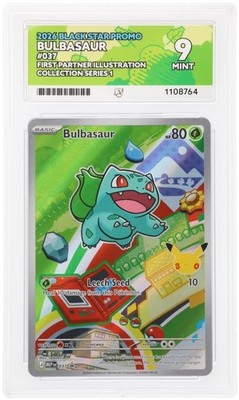 Bulbasaur MEP 037 Pokemon First Partner Illustration Collection Ace 9