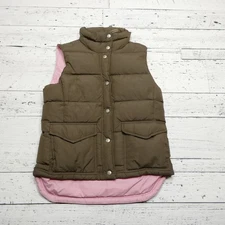 J Crew Puffer Vest Womens Small Down Quilted Lightweight Outdoor 61649
