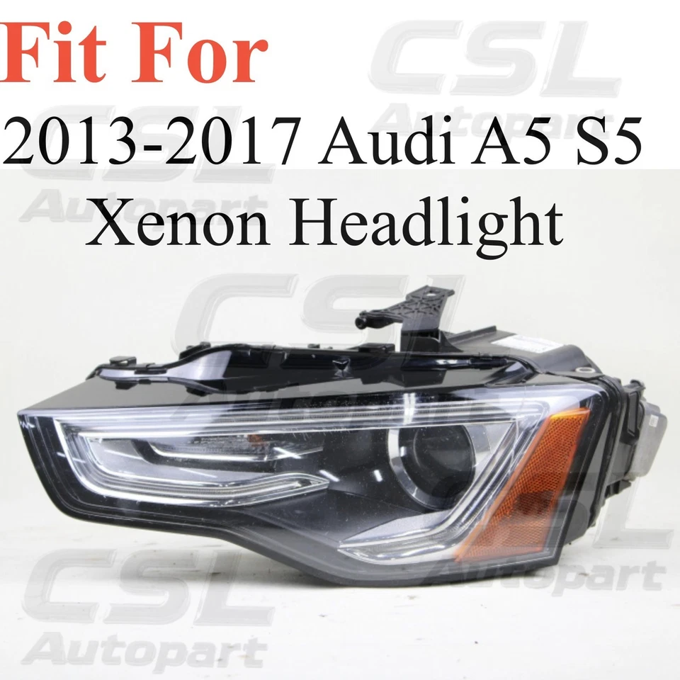 Luz de circulación diurna CSL placas LED DRL para Audi A5 S5 RS5 2013-2017 chip de xenón Foto 2 de 3
