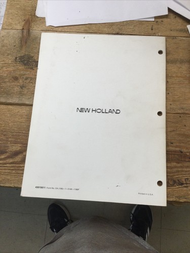 Manuale dell’operatore OEM NEW HOLLAND per Voltafieno 156 NOS - Foto 2 di 6