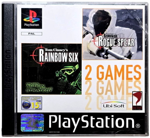 Tom Clancy's Rainbow Six And Rogue Spear Double Pack PS1 PS2 PS3 PAL *Complete*
