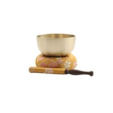 Kyoto Butsudan Hayashi Japanese-made Orin Set with Sakura Pattern, Miou Rin, and