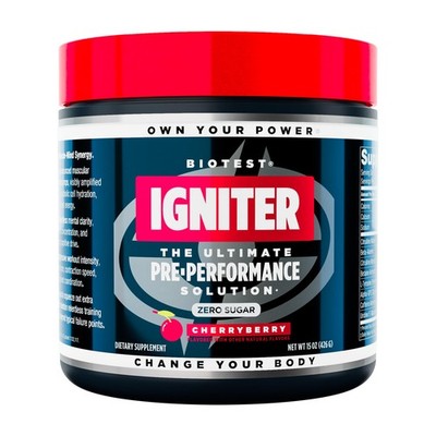 Biotest Igniter Motivation Switch  20/40 Servings, CherryBerry