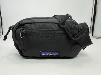 Patagonia Lightweight Mini Fanny Pack Hip Bag Black sty49447SP20 Hike Travel - Image 1 of 4