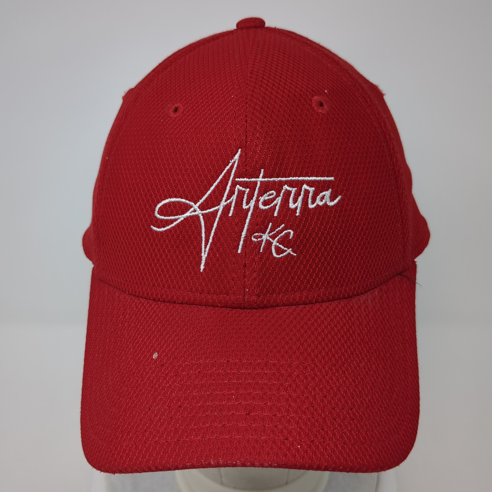 Arterra KC Fitted Hat Red Medium Stretch Embroidered New Era 39Thirty