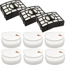 9 Pack 3 Filters 6 Foam Filters Compatible With Shark ZU560 ZU561 ZU562 ZU572