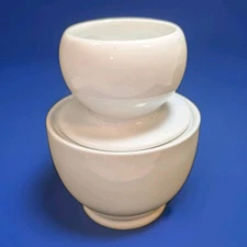 Butter Bell White Cordon Blue Farmhouse Classic