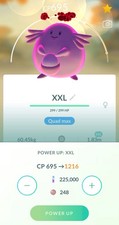 Pokemon XXL Level 40 Non Shiny Dynamax Chansey Blissey 3 Movesets Go