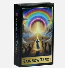 The Rainbow Tarot Cards a 78 Colorful Oracle Deck English Visions Edition