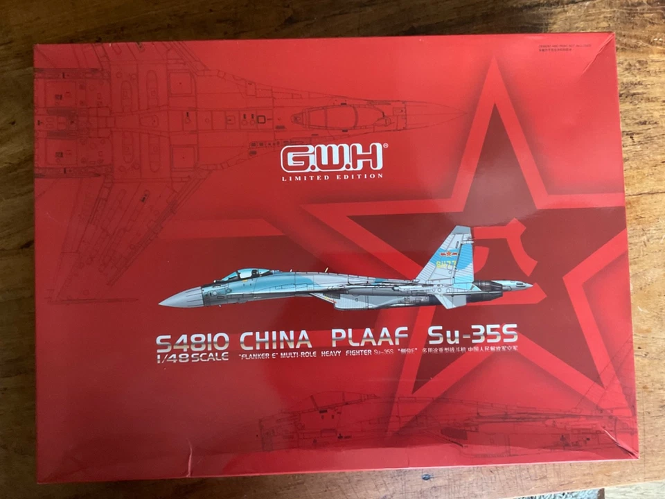 China PLAAF Su-35S "Flanker E" Limited Edition - Great Wall Hobby S4810 1:48