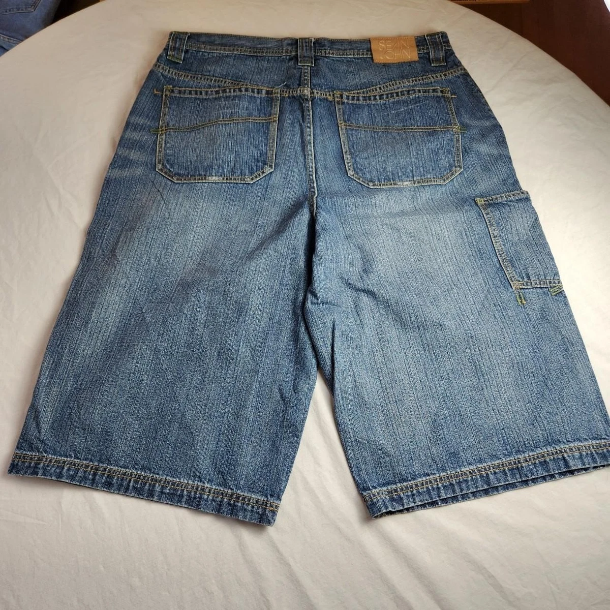 25+ Sean John Blue Denim Shorts for Men for sale | Updated Oct 2026