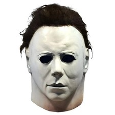 Michael Myers Mask 1978 Halloween Cosplay Full Head Scary Horror Murderer USA