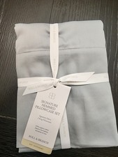 Signature Hemmed Pillowcase Set - - Luxury 100 Organic Cotton - Boll Branch