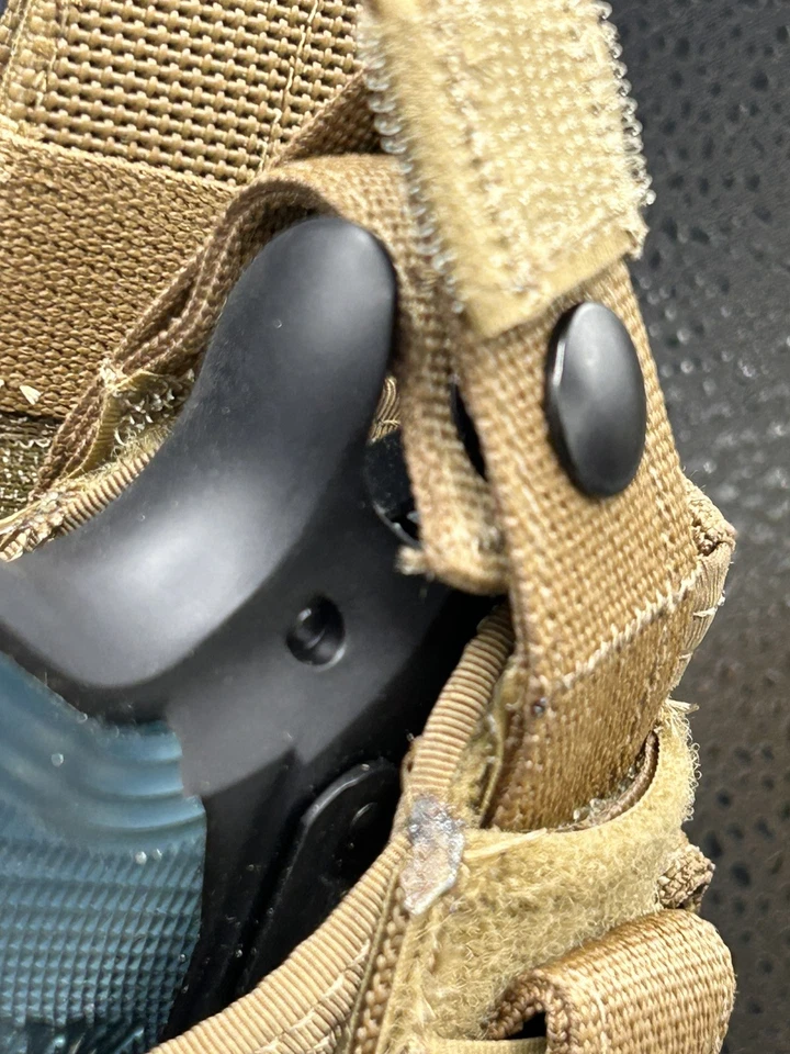 Blackhawk Omega tactical Thigh Holster for CZ Shadow 2 W/ Light TLR X300 - Image 3 of 4