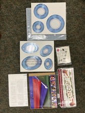 Creative Memories Lot - Oval  Round Paper Cutters , Stickers Matt Scrap Book