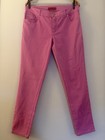 Carolina Herrera Pink Denim Flat Front Straight Leg Jeans Women Size 10 — photo 1
