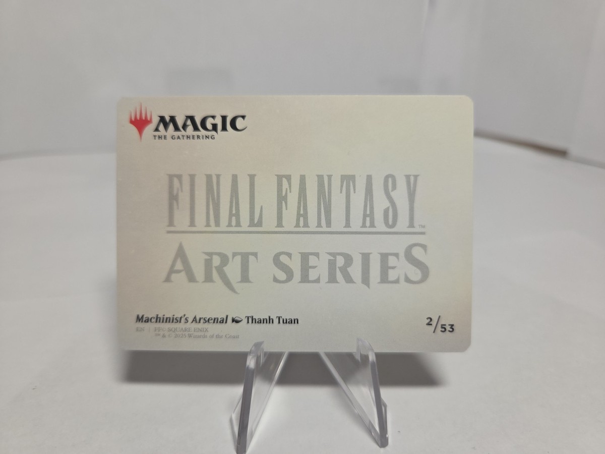 MTG Machinist's Arsenal Art Card - Art Series: FINAL FANTASY