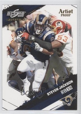 2009 Score Inscriptions Artist Proof 14/32 Steven Jackson #270 0f3
