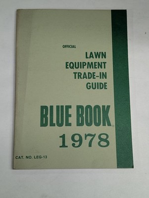 Lawn Mower Values Blue Book