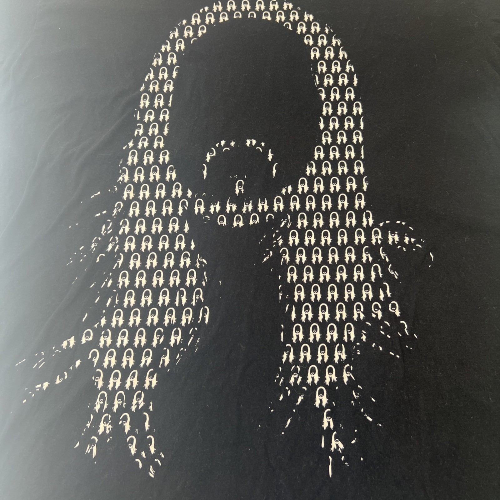 Face Silhouettes Concert Tour T-Shirt