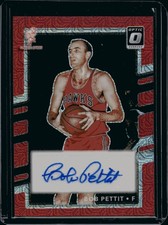2024-25 Panini Donruss Optic Bob Pettit Choice Red Prizm Auto Color Match