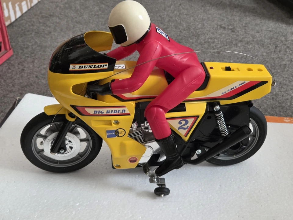 Nikko Big Rider 1300Z Motorrad von 1980 Japan 1:6 OVP Box - Bild 3 von 4