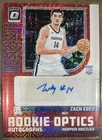 Panini 2024-25 Donruss Optic Zach Edey Rookie Autograph Prizm Grizzlies #ROA-ZCH