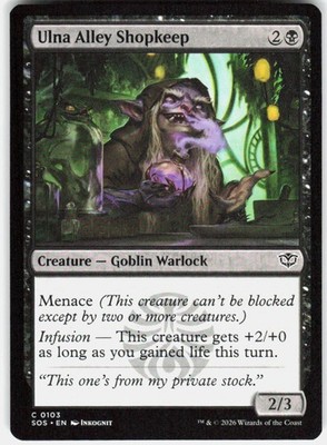 Ulna Alley Shopkeep 103 Secrets of Strixhaven Magic the Gathering