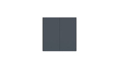 Aqara Smart Wall Switch H1 (No Neutral, Double Rocker) grau (HomeKit)