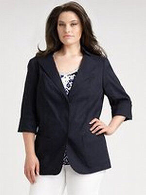 Elie Tahari NWT $498 Gladys Linen Jacket | eBay