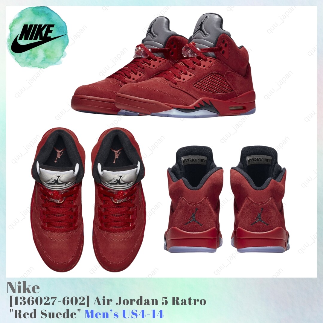 Air Jordan 5レトロ ⭕ レッド スニーカー ジョーダン 5 レトロ ファイヤーレッド シルバータン (2020