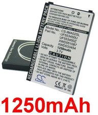 BATTERIE 1250mAh Type UF553450U UF553450Z XWD033454 XWD051087 For Dopod Pean