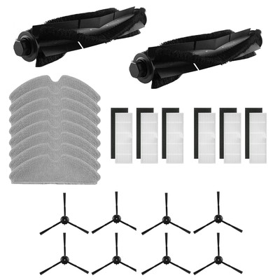 Replacement Main Brush Side Brush Filter for Onson J30/J30 Pro Vacuum Cleaner