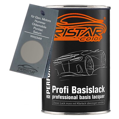 Autolack Dose für GM Hummer Pontiac Saturn WA234M Blade Silver Metallic 1,0L