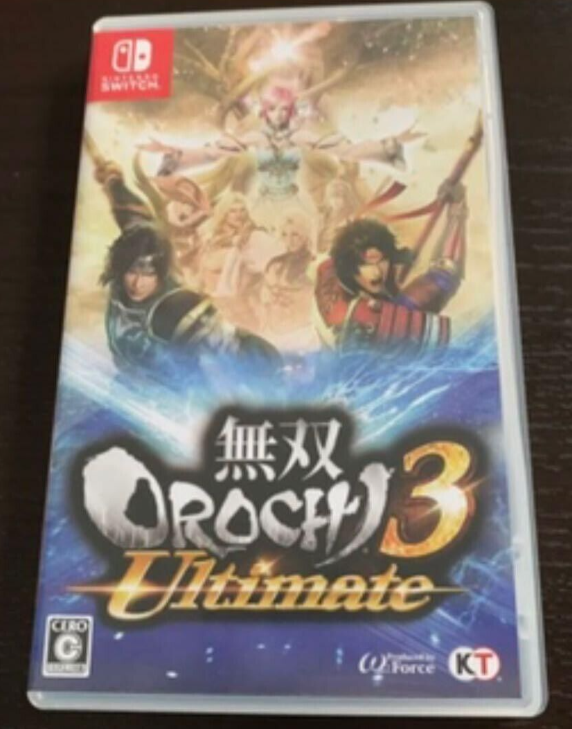 無双OROCHI 3 Ultimate Nintendo Switch NEW NS Switch Musou Orochi 3 Ultimate 大蛇無雙 (Japanese/ Chinese