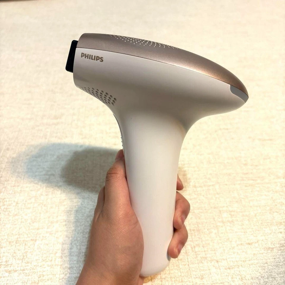 Philips SC1997/70 depiladora champanhe IPL sistema de depilação ouro/branco usado - Imagem 2 de 4