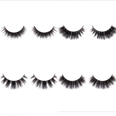 3D Full Strip Lashes 100% Real Siberian Mink Strip Eyelashes Beauty 100 PAIRS