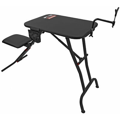 Shooting Bench Rest 21'' Wide X 28'' Long Seat Folding Range Ultra Steady Outdoor