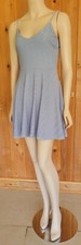 WINDSOR Women's Junior Spaghetti Straps Mini Dress Fit/Flare Lined Sz S