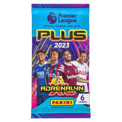 Panini Premier League 2023 Adrenalyn XL Plus Trading Cards 6-Card Pack Brand New
