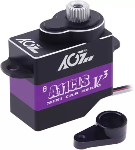 Mini-Z-Car Micro Steering Servo - 11G Upgrade Programmable 0.050Sec High Speed F