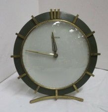 30er 40er Kaminuhr Tischuhr Hermle  Bauhaus mechanisch Uhr 30s 40s clock