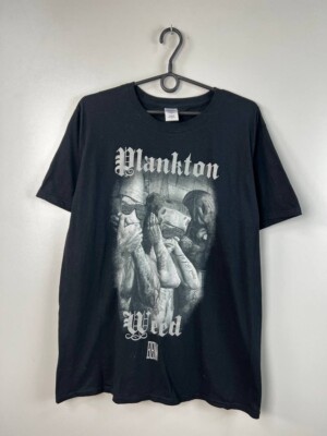 Plankton Weed band vintage t-shirts size L