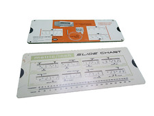 Condec temperature pressure converter Potter metric inch chart slide rule lot 2