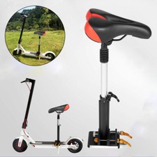 Height Adjustable Seat Cushion Universal Aluminum Alloy Rod  Saddle For Scooter