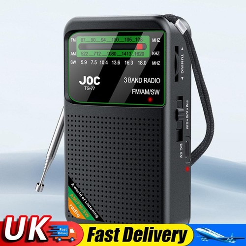 Transistor Radio FM AM SW Radio Best Reception with HD Display Screen ...