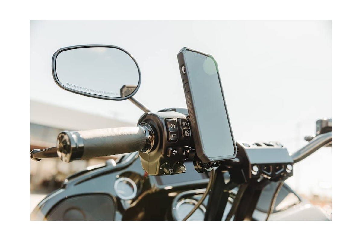 Rokform - Motorcycle Cell Phone Perch Mount, Fits Most Harley's